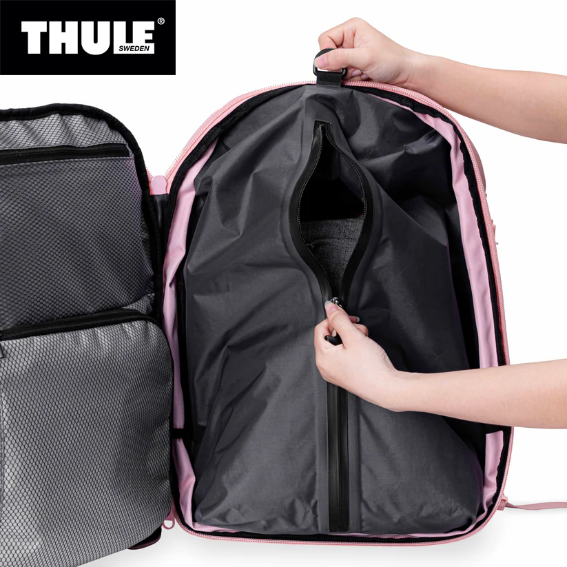 🎒THULE Vakuově kompresní horolezecký cestovní outdoorový batoh s ochranou proti krádeži, multifunkční palubní taška ✈