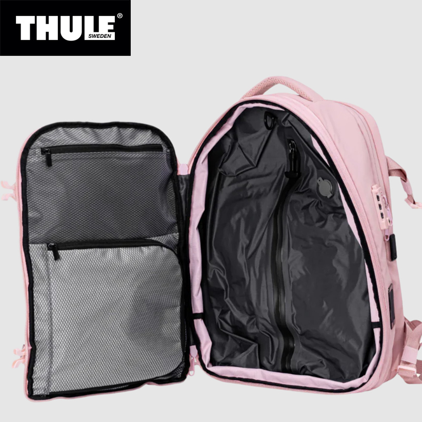 🎒THULE Vakuově kompresní horolezecký cestovní outdoorový batoh s ochranou proti krádeži, multifunkční palubní taška ✈
