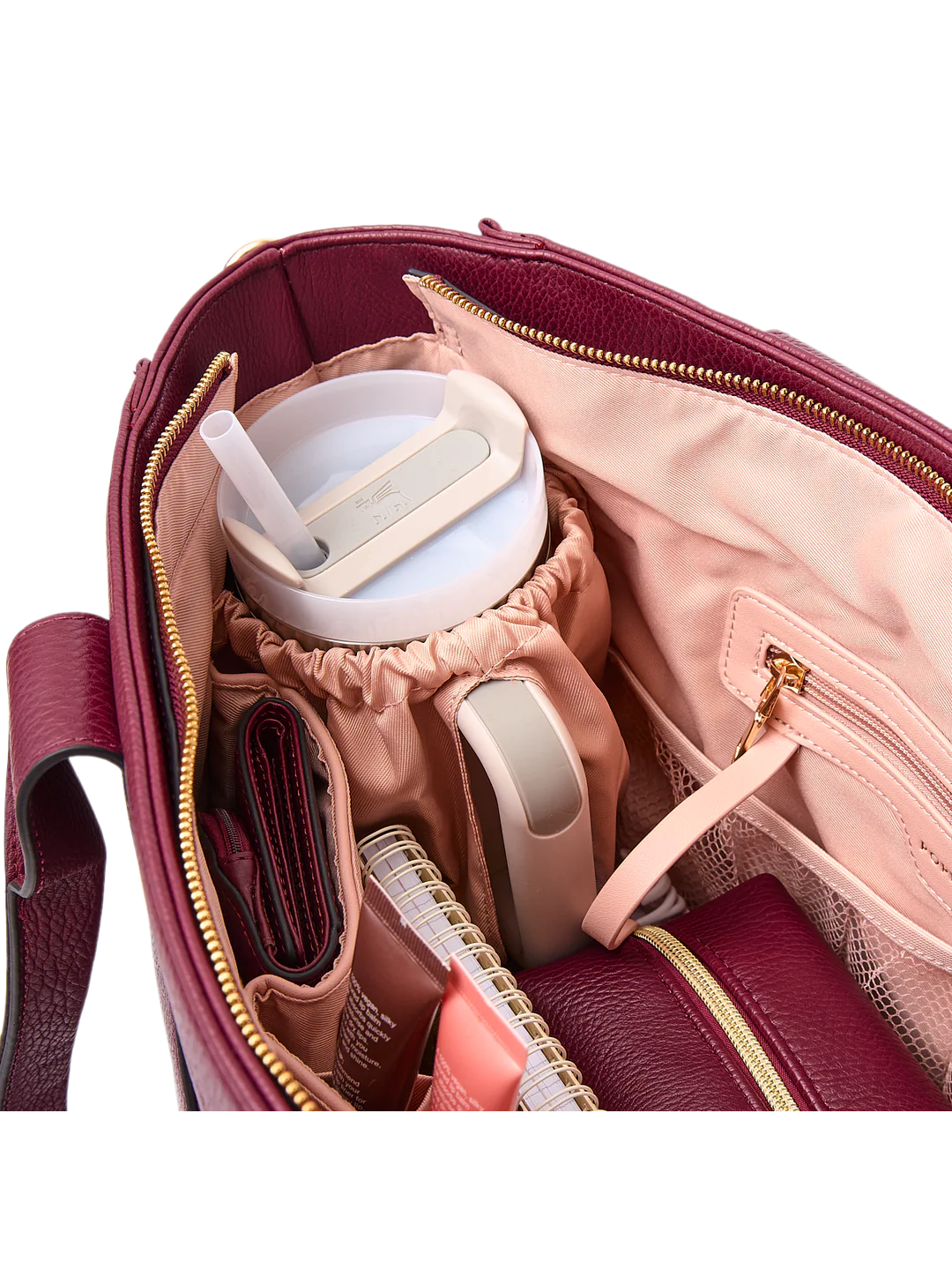 Multitasking Velkokapacitní ekologická cestovní taška na počítač s kapsou na láhev s vodou