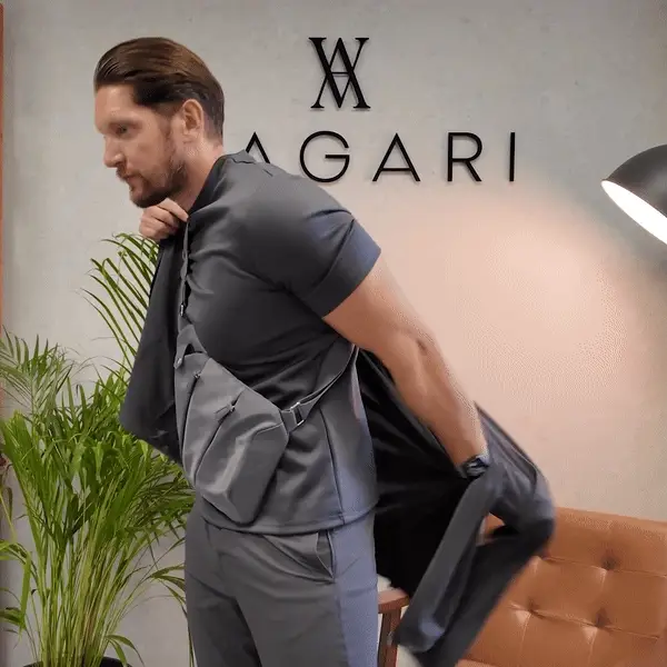 LONDON SLING BAG, vodotěsná a proti krádeži odolná taška, uvolněte si ruce