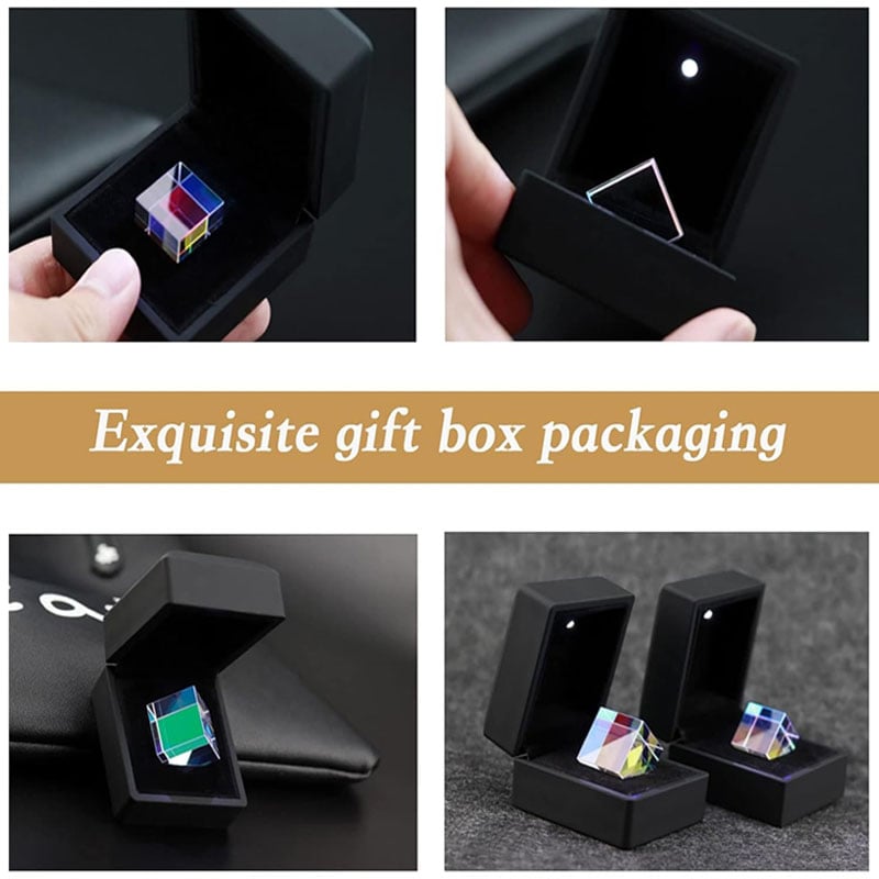 🔥LAST DAY 48% OFF🔥Pure crystal - Magic Prism Cube (exquisite gift box packaging)