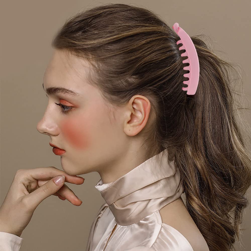 💝💝BUY 1 GET 1 FREE-Large Banana Hair Clips Non-slip Ponytail Holder Clip for Women and Girls