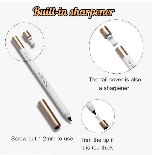 🔥🎁2023-Christmas Hot Sale🎁 49% OFF🔥Non-smudging Waterproof Long-lasting Eyeliner Pencil💐BUY 1 GET 1 FREE