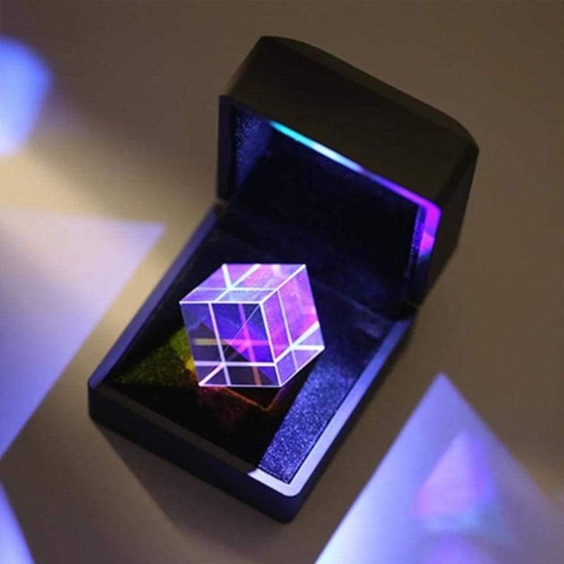 🔥LAST DAY 48% OFF🔥Pure crystal - Magic Prism Cube (exquisite gift box packaging)