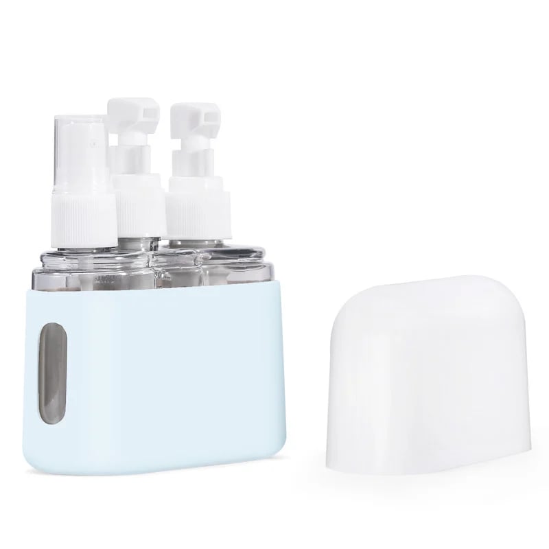 🎁2023-Christmas Hot Sale🎁 Mini Shampoo Dispenser Portable Travel Bottle Set