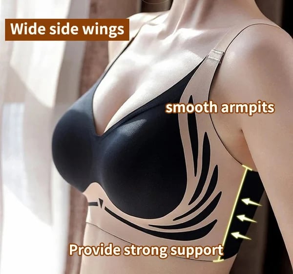 🎁Last Day 49% Off - Super gather bra | Wireless Push-up Bra👍No more sagging breasts