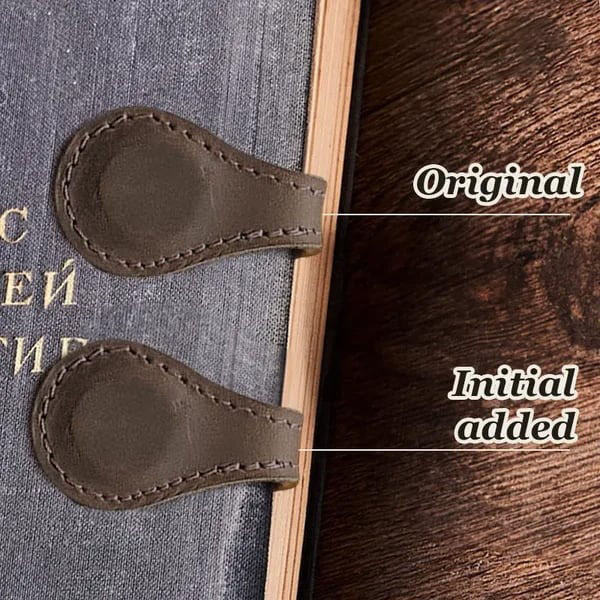 Last Day Sale 49%🔥TimelessMark - Magnetic Leather Bookmark