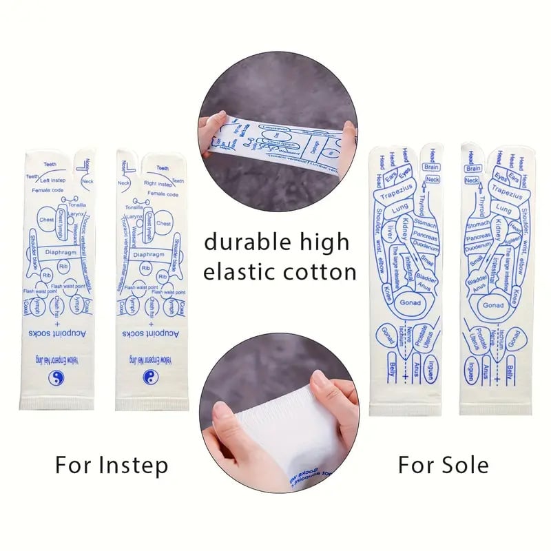 🎁Mother's Day Hot 40%Off—Reflexology Socks with Trigger Point Massage Tool
