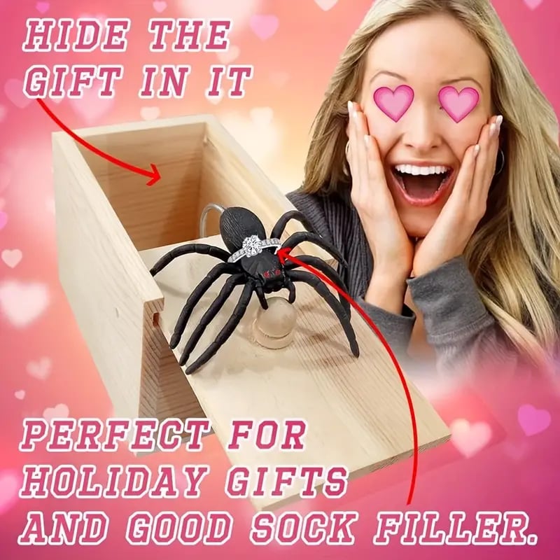 🔥LAST DAY SAVE 49% OFF 🔥Funny Prank Spider Box
