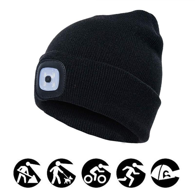(CHRISTMAS SALE NOW-48% OFF)LED Knitted Beanie Hat(😍Buy 2 free shipping )