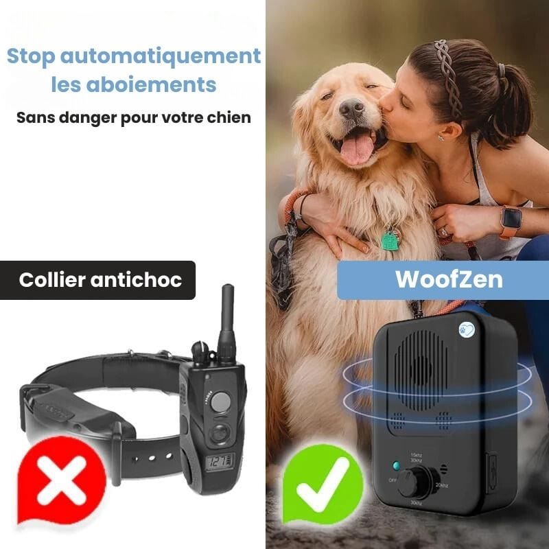 Dispositif anti-aboiement pour chien