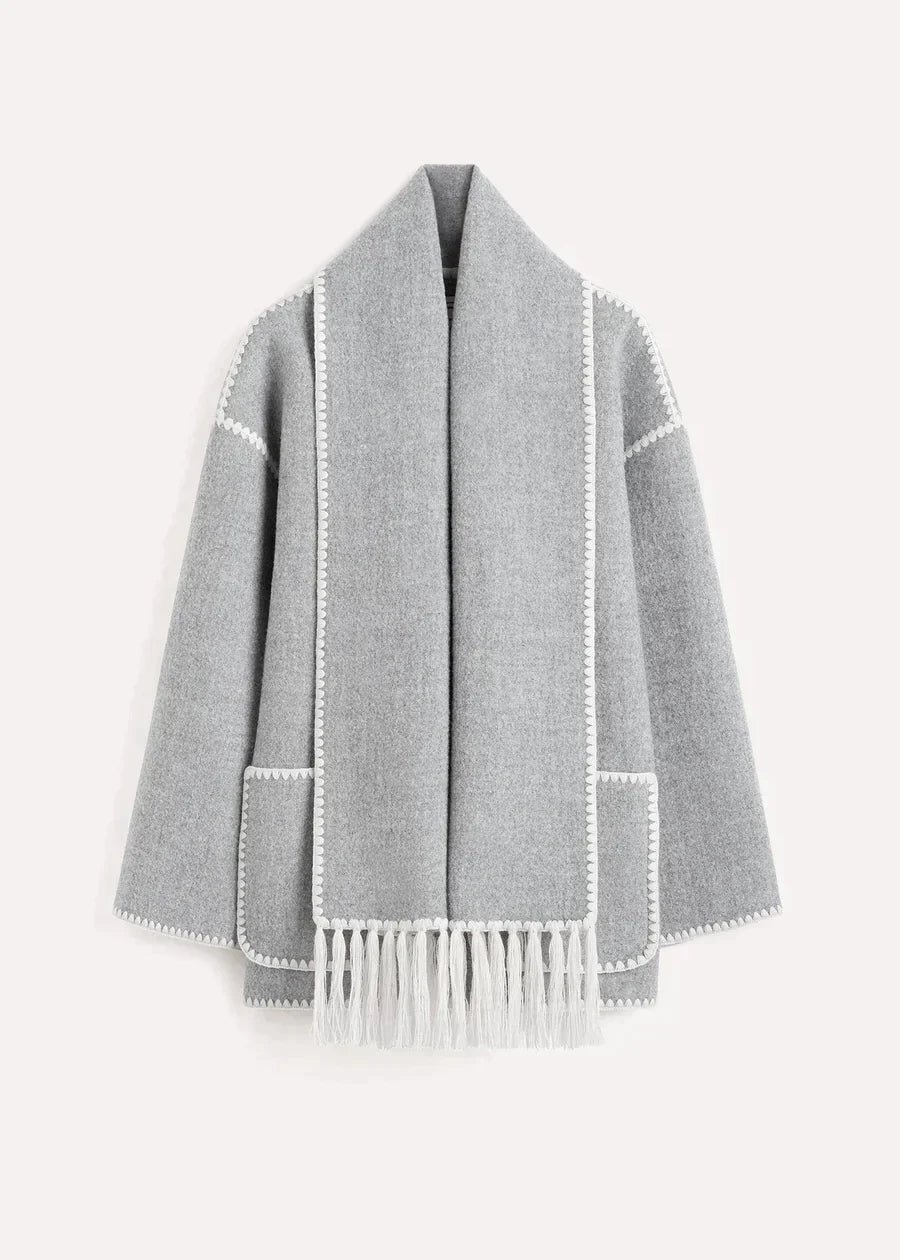 Serene Chica Scarf Coat | 49% OFF