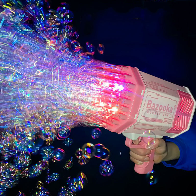 ✨Children's Day Sale🎁-40-Hole Bubble Gun With Colorful Led Lights🔥