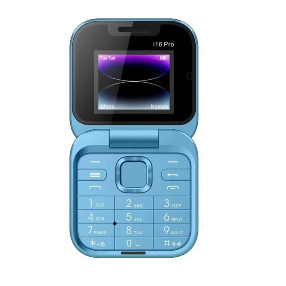 [Counter genuine]2024 New Mini Flip Mobile Phone 2 SIM Card Small Display Foldable Cell Phone