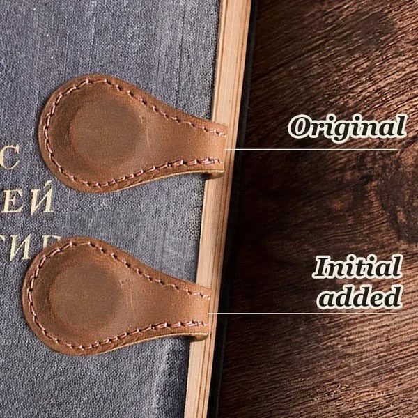 Last Day Sale 49%🔥TimelessMark - Magnetic Leather Bookmark