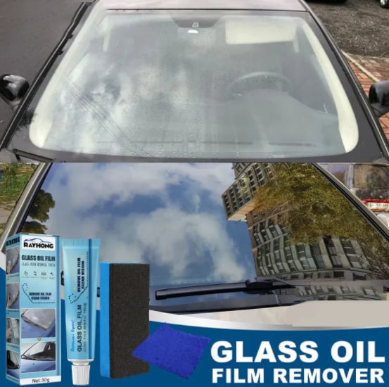✨Car Glass Oil Film Cleaner🚗