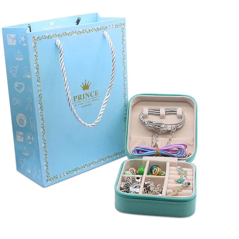 🎄Christmas Hot Sale🤩Charm Bracelet Jewerly Making Kit - The Best Gift For Children