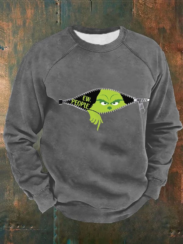 Men's EW People Christmas Casual Sweatshirt