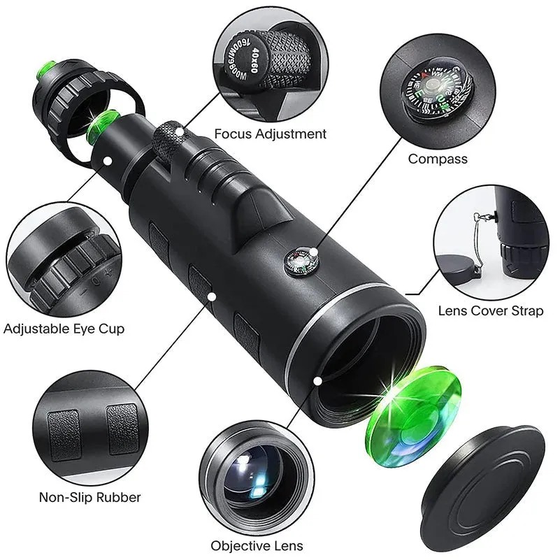StallarSight 500X Night Vision Ultra-Portable Telescope