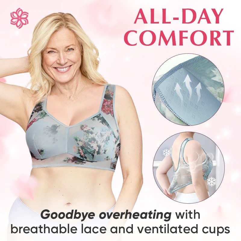 Plawltd - Last day 80% OFF - Lace Buttonless Comfortable Bra