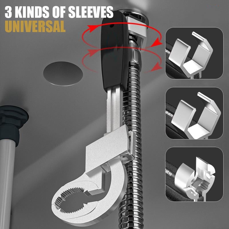 🔥Hot Sale   🔥Universal Adjustable Double-ended Wrench