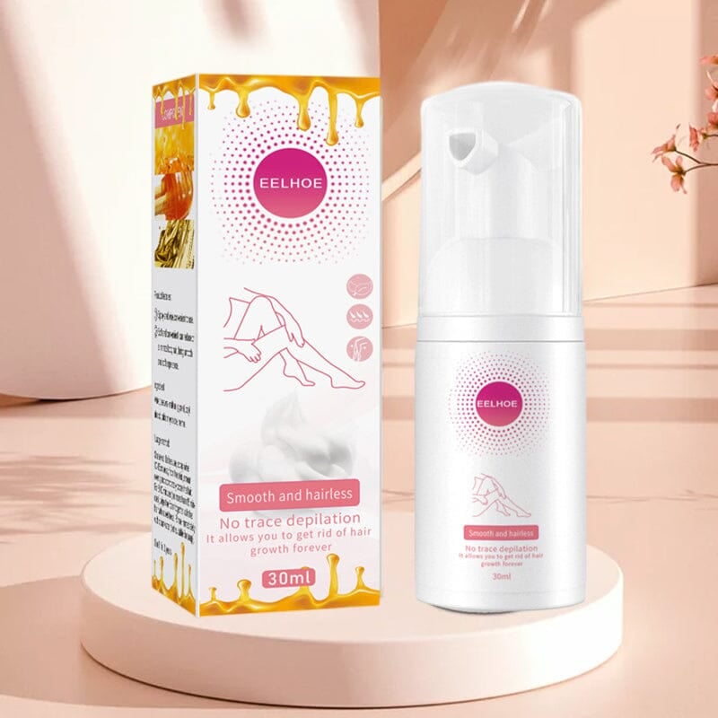 🔥Last Day SALE OFF 60%🔥 EELHOE Beeswax Hair Removal Mousse