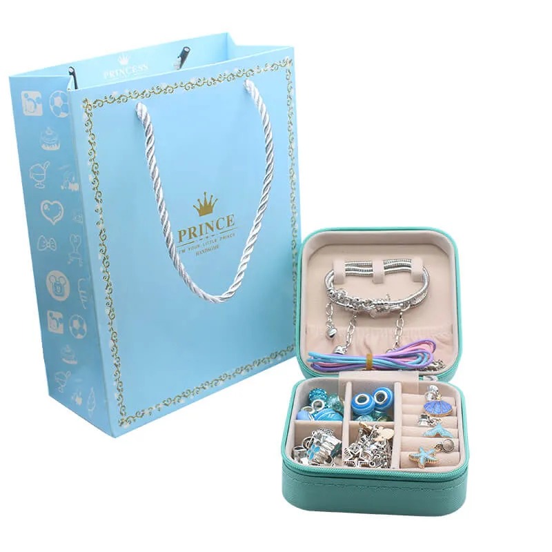 🎄Christmas Hot Sale🤩Charm Bracelet Jewerly Making Kit - The Best Gift For Children