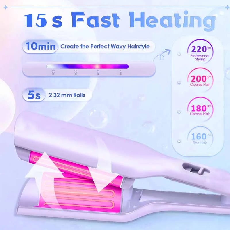 🔥HOT SALE NOW 49% OFF 🎁  - Rommantic French egg roll curling iron