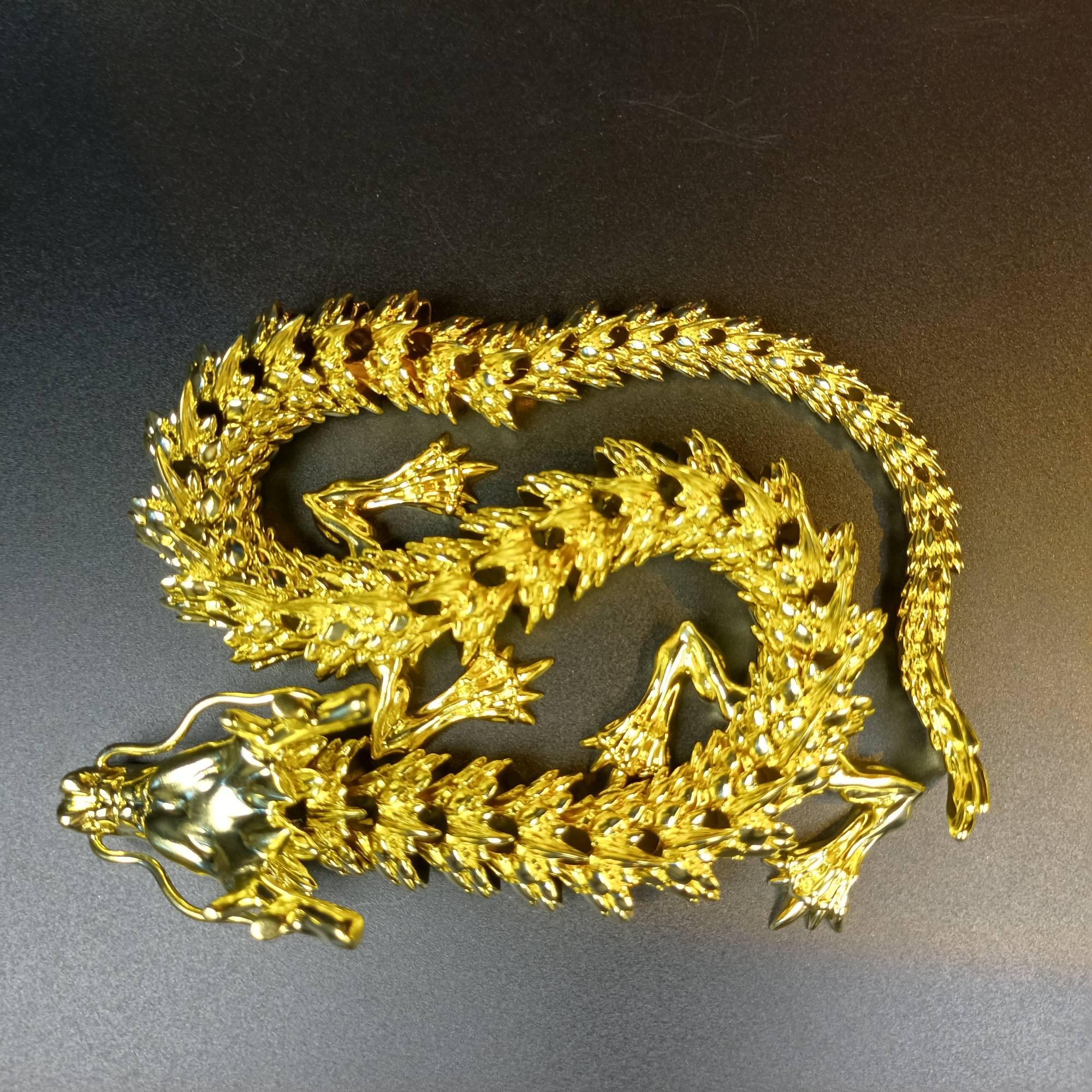 New Year's Promotion SAVE 49%🔥Gold Dragon with Movable Joints