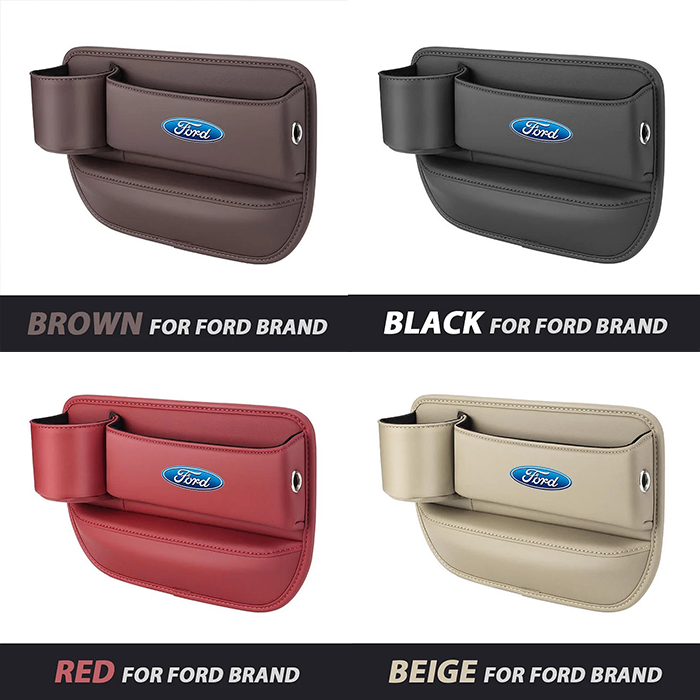 🔥Starting from 50% off🔥Exclusive Logo Leather Car seat Storage Box