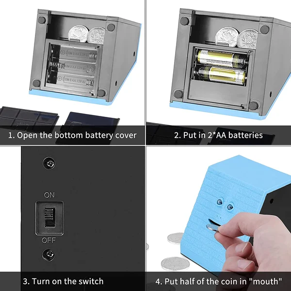 🎁🎁🎅CHRISTMAS SALE 49% OFF - Coin Eating Face Bank