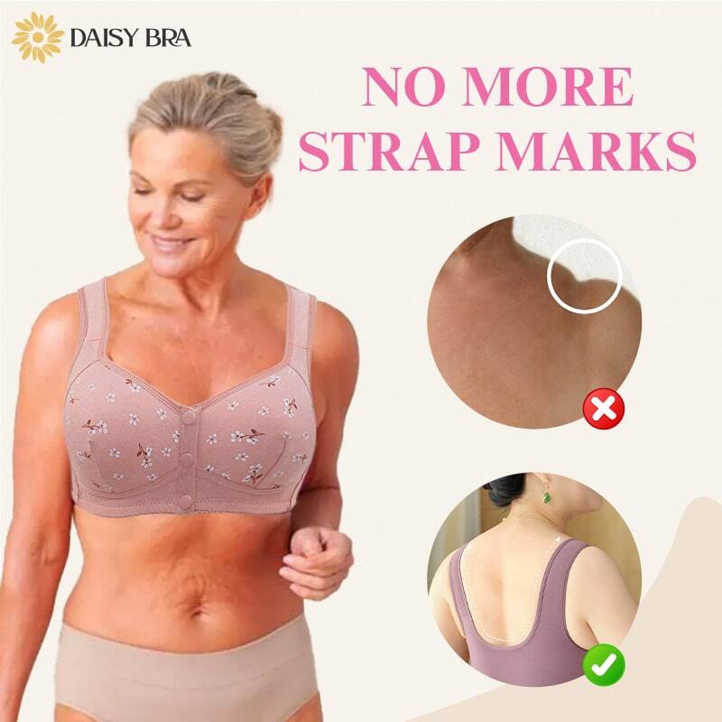 🔥Comfortable & Convenient Front Button Bra
