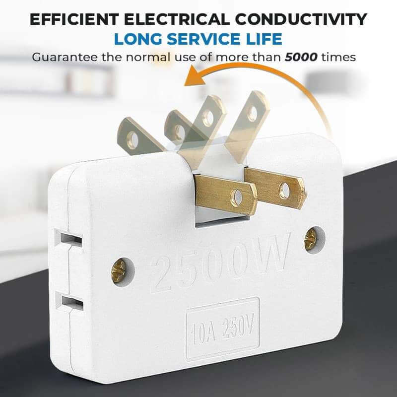 🔥HOT SALE🔥Rotatable Socket Converter One In Three 180 Degree Extension Plug
