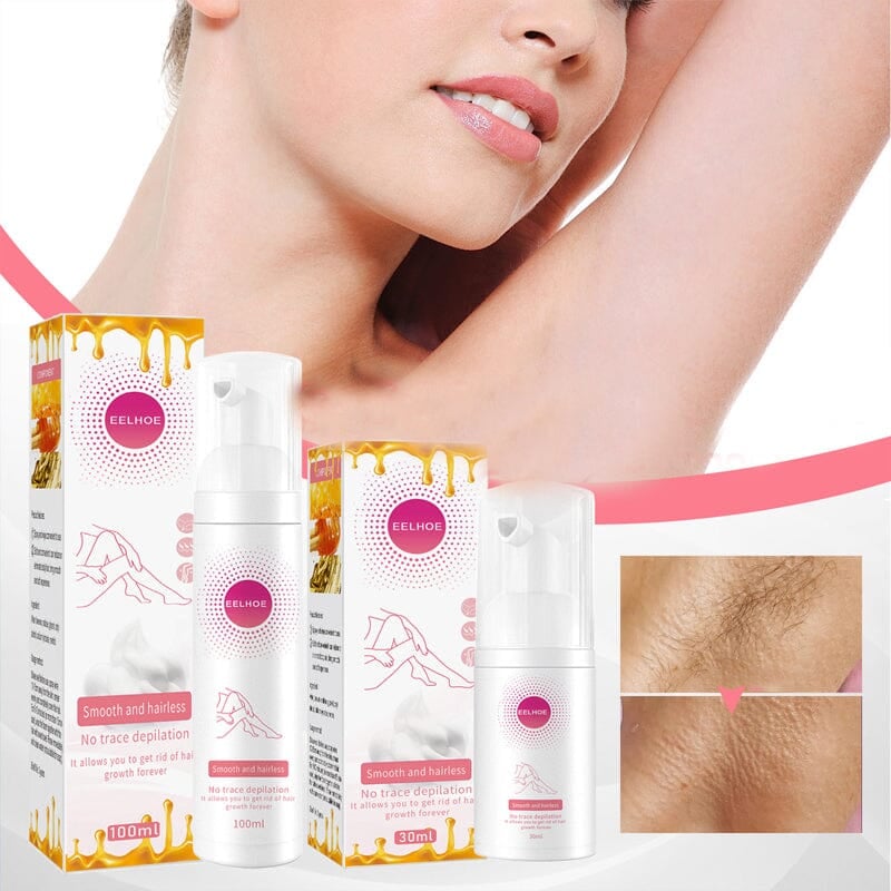 🔥Last Day SALE OFF 60%🔥 EELHOE Beeswax Hair Removal Mousse