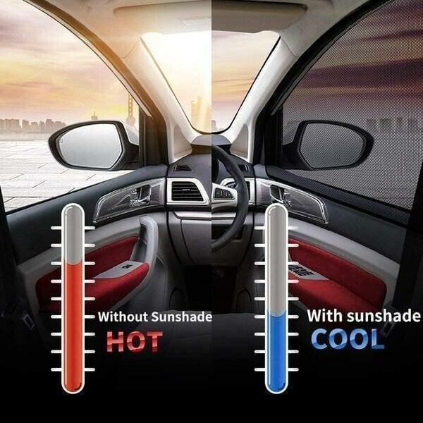 🔥Universal Car Window Shades - Protect and Cool Your Vehicle