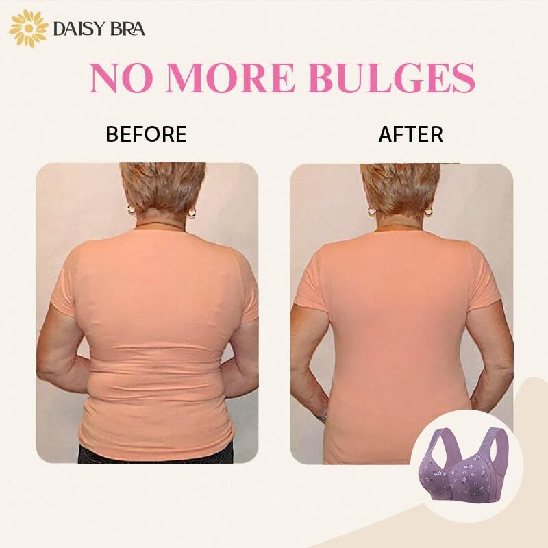 🔥Comfortable & Convenient Front Button Bra