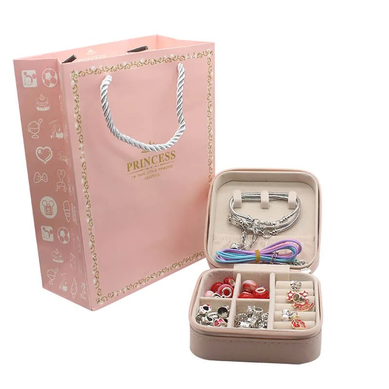 🎄Christmas Hot Sale🤩Charm Bracelet Jewerly Making Kit - The Best Gift For Children