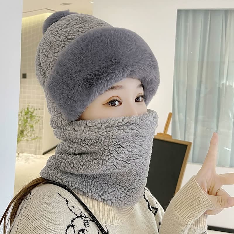 ❄Winter Promotion ❄Women's Cycling Windproof Scarf Hat