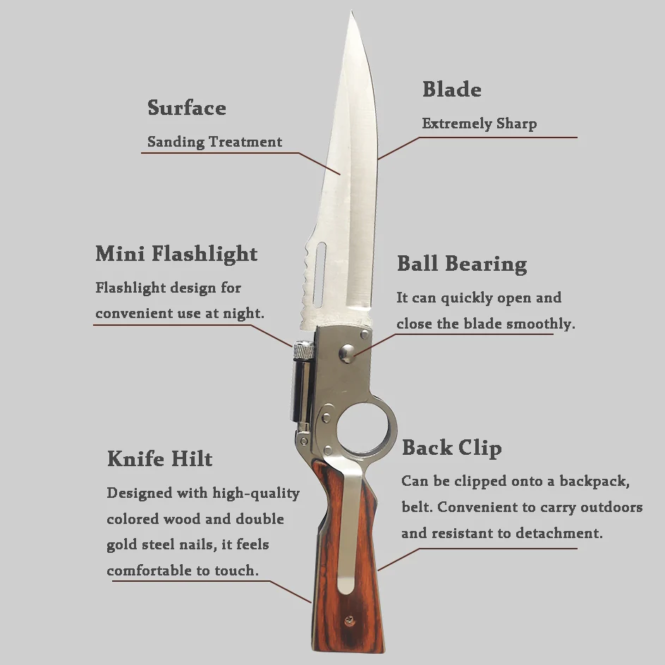 AK-Multifunctional Outdoor Folding Knife