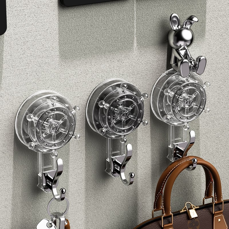 Transparent Suction Cup Wall Hook