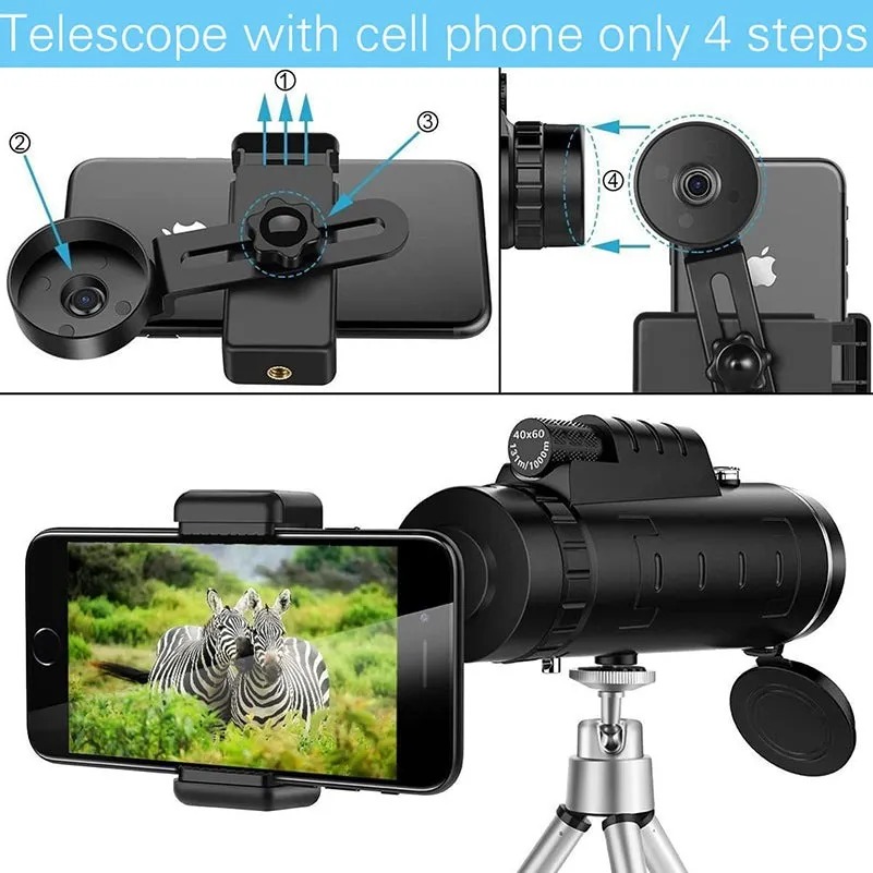 StallarSight 500X Night Vision Ultra-Portable Telescope