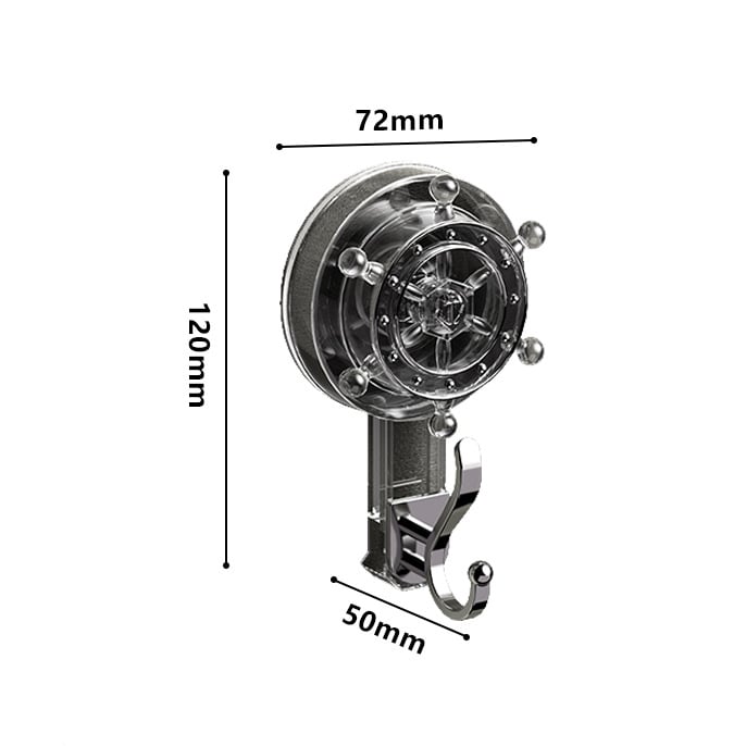Transparent Suction Cup Wall Hook