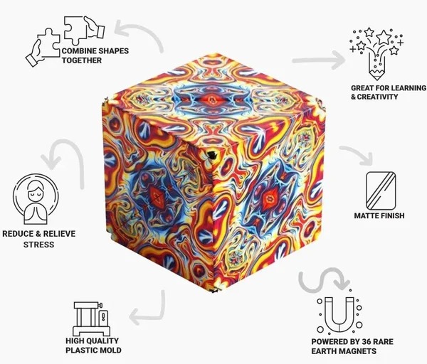 (🔥Hot Deals - 65% Off🔥) Changeable Magnetic Magic Cube