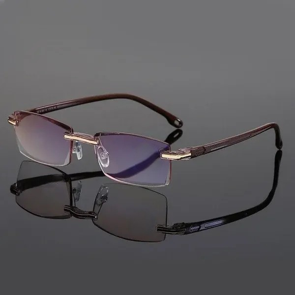 🔥LAST DAY 75% OFF🔥Ussyltd Sapphire High Hardness Anti-blue Progressive Far And Near Dual-Use Glasses