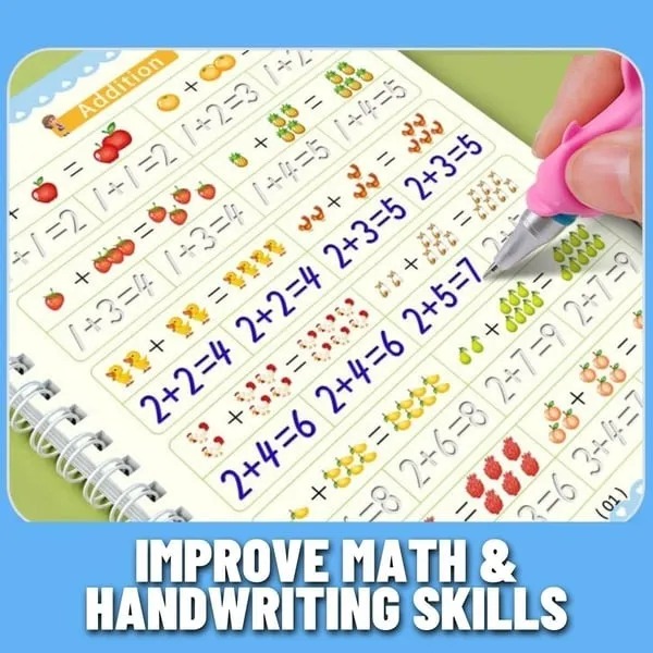 MAGIC PRACTICE COPYBOOK FOR KIDS