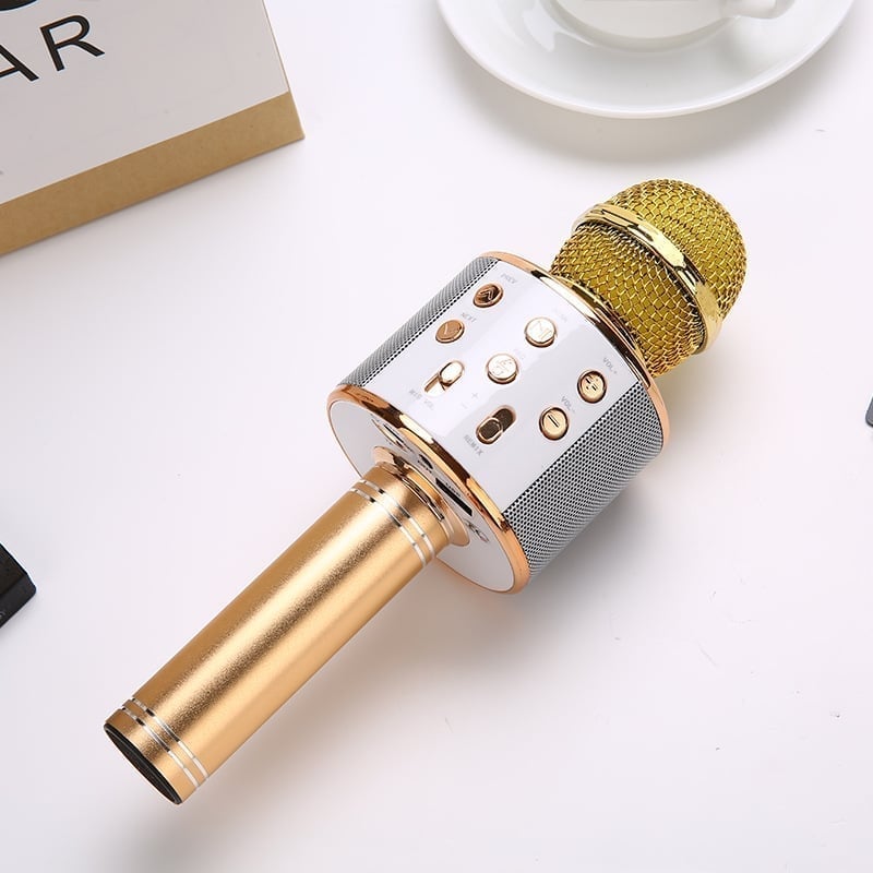 Wireless Bluetooth 3-In-1 Karaoke Microphone