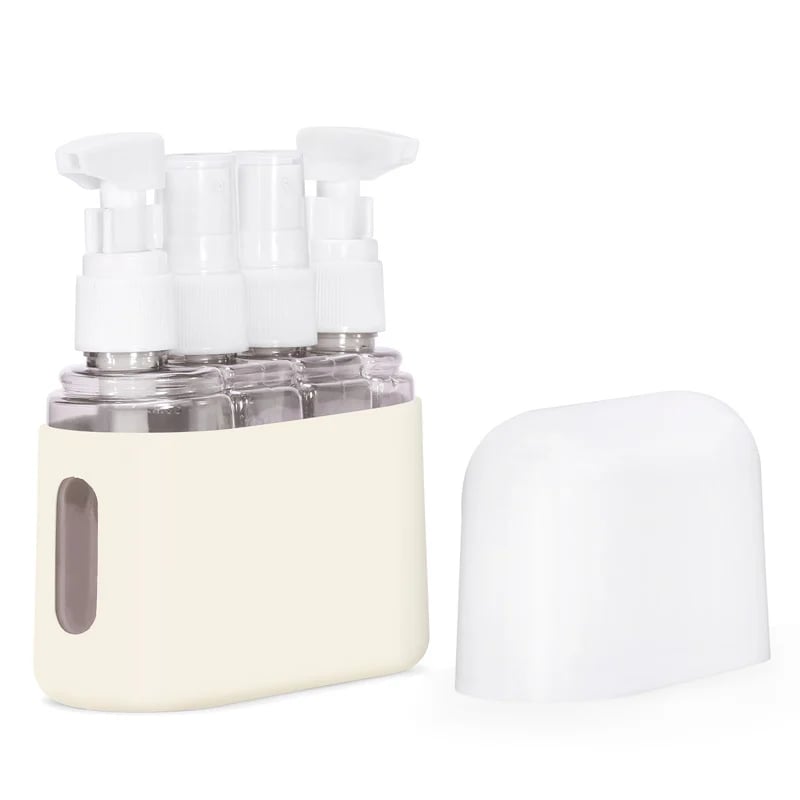 🎁2023-Christmas Hot Sale🎁 Mini Shampoo Dispenser Portable Travel Bottle Set