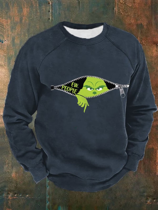 Men's EW People Christmas Casual Sweatshirt