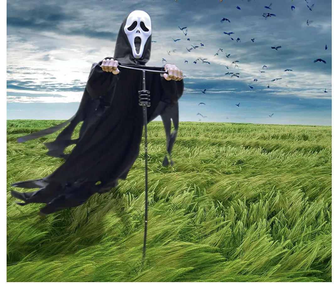 50% OFF-Halloween special offer-Scream ScareCrow