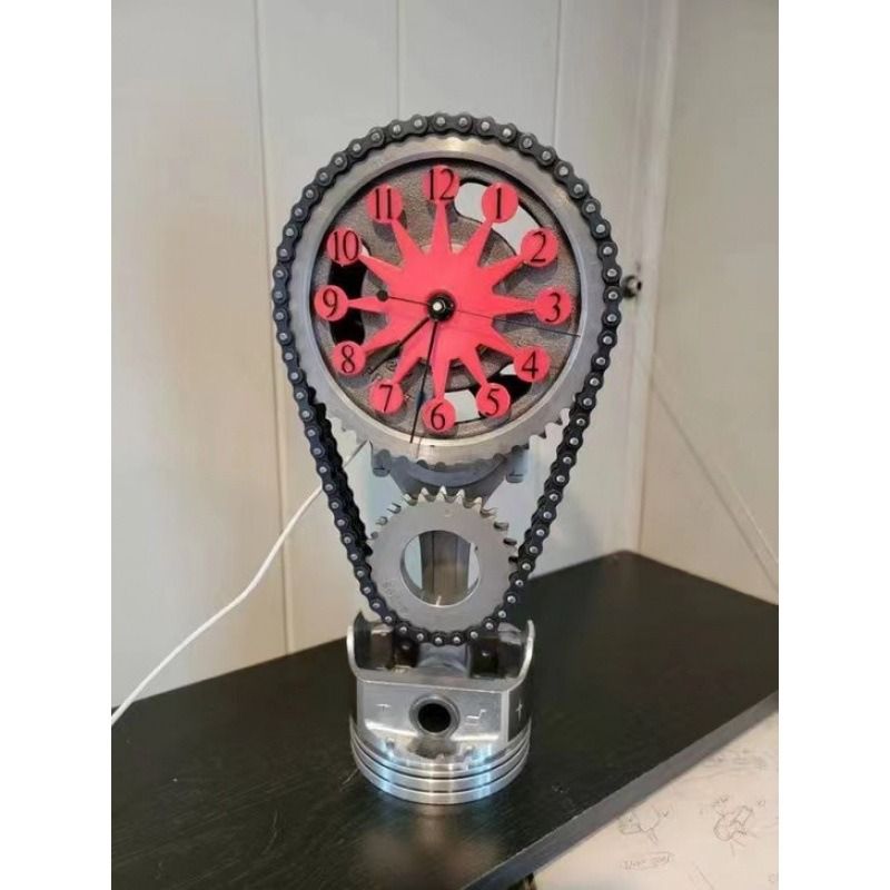 🔥🔥 CHRISTMAS HOT SALE🎁MOTORIZED ROTATING CHAIN CLOCK